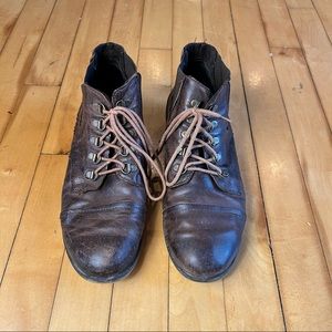 Josef Seibel Women's Sienna Brown Leather Boots Size 40